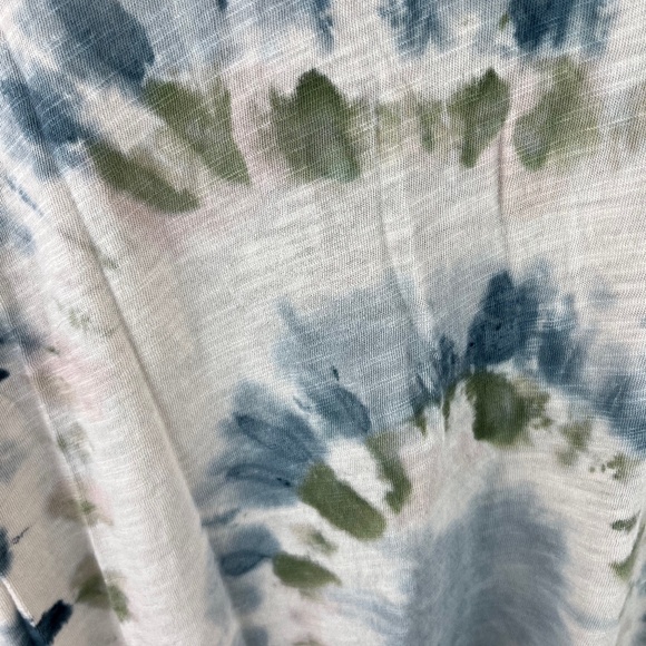 Free People We the Free Kaleidoscope Tie Dye Kaftan Size Small - Picture 2 of 5